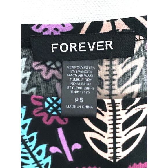 Forever Shift Dress Paisley Mandala Geometric Colorful Womens PS Petite Small - Picture 4 of 5